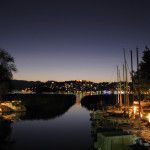 Охрид ночь